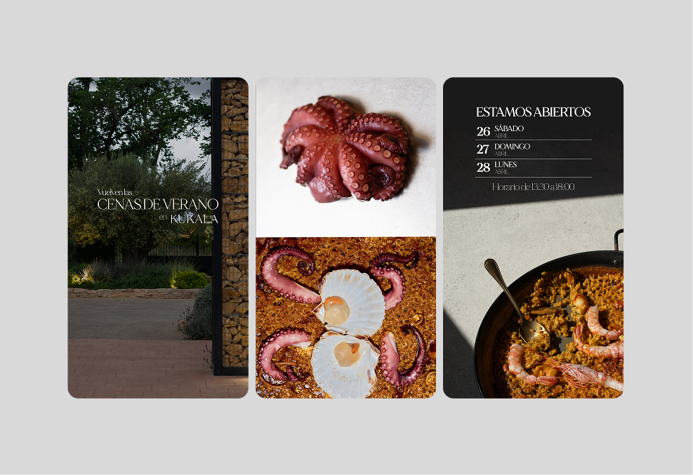 Dirección creativa y branding visual para Kukala Restaurante